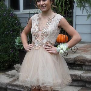 Custom homecoming dress! Fit Size 00-0. No one will have a dress like you!